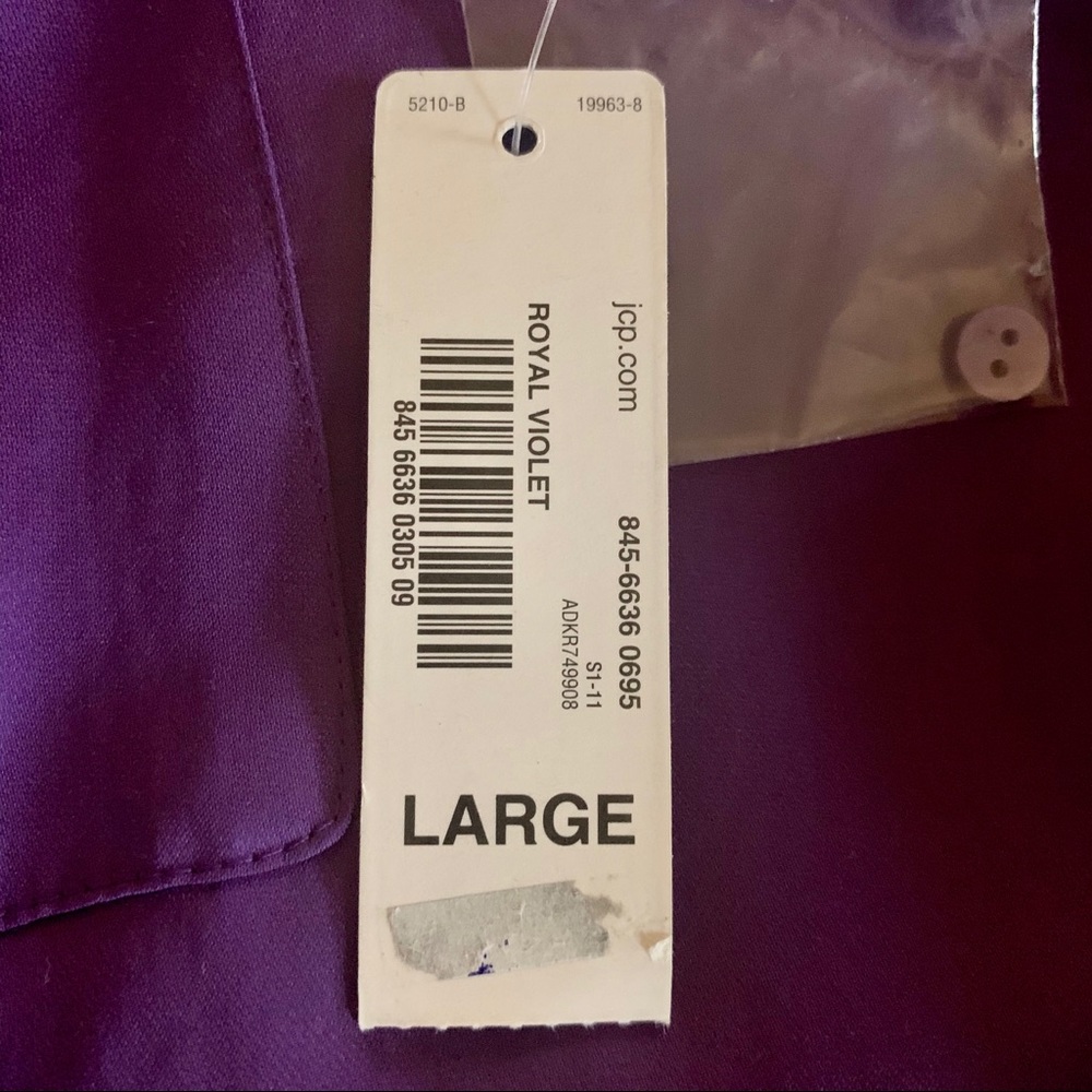 NWT a.n.a. Sleeveless Purple Blouse - Picture 3 of 5
